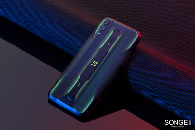 极限进化 黑鲨2 Pro游戏手机发布会视觉示意（基于宋壹工作室创作思路）